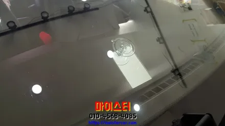 부산자동차유리복원 모닝 깨진 차유리땜질 / 부산 해운대