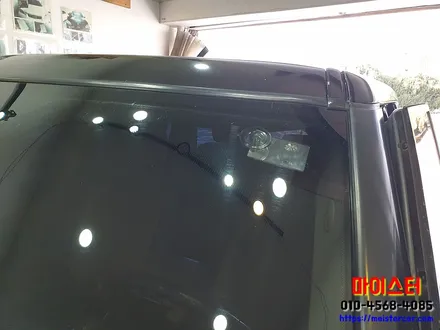 김해자동차유리용접 주행중 생긴 돌빵 수리해요 / 부산 해운대