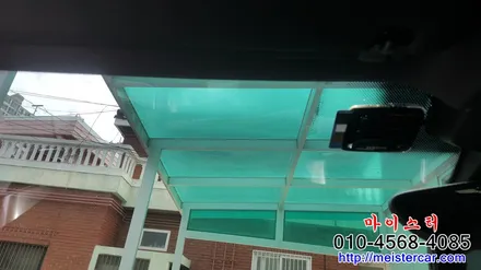 포르쉐 마칸 ▶ 앞유리보수, 차유리수리, 돌빵, 유리용접 [기장 유리복원 전문\