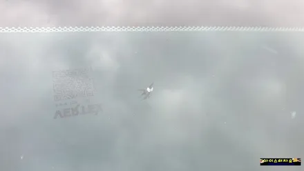 양산자동차유리복원, 안전하게 돌빵 복원 / 부산 해운대