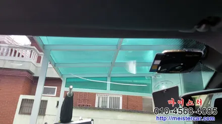 포르쉐 마칸 ▶ 앞유리보수, 차유리수리, 돌빵, 유리용접 [기장 유리복원 전문\