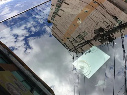 양산 덕계유리복원 qm 롱크렉 차유리용접 출장 수리 / 부산 해운대