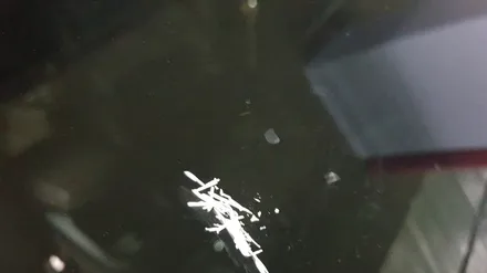 부산자동차유리용접 렉스턴 돌빵 수리하기 / 부산 해운대