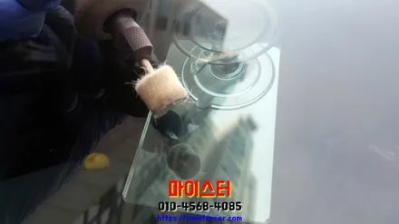 진해 마산유리복원 포터 차유리용접 수리해요 / 부산 해운대