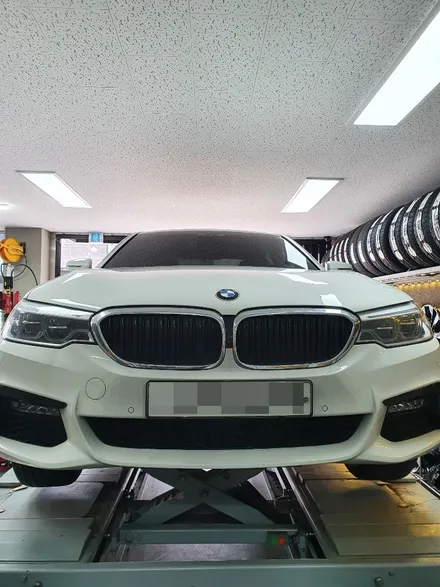[남양주휠수리]BMW520d 18인치 다이아몬드컷팅 작업 / 남양주시 별내동