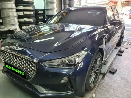 [제네시스휠도색][남양주휠도색]제네시스 G70 18인치 무광건메탈 휠복원&휠도색 / 남양주시 별내동
