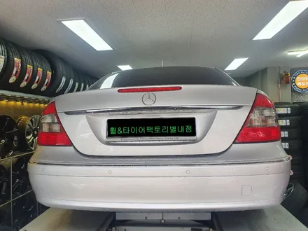 [벤츠휠도색][남양주휠도색] 벤츠 E클래스(w211) E280 엘레강스 17인치 메탈릭실버 휠복원&휠도색 / 남양주시 별내동