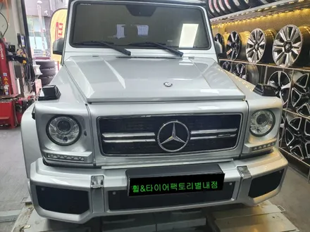 [벤츠휠복원]벤츠 G클래스 (w463) G바겐 G63 AMG 20인치 다이아몬드컷팅 휠복원&휠도색 + 캘리퍼도색 레드도장 / 남양주시 별내동