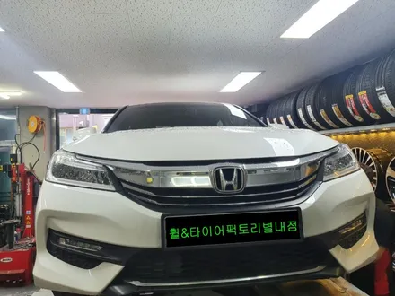 [남양주휠복원] 혼다 올뉴어코드 9세대 17인치 다이아몬드컷팅 휠복원 작업 / 남양주시 별내동