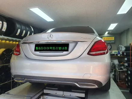 [남양주휠도색]벤츠 C클래스 ( w205 ) C220d 17인치 메탈릭실버 휠복원&휠도색 / 남양주시 별내동