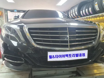 [남양주휠복원]벤츠 S클래스 (w222) S400 18인치 순정휠 다이아몬드컷팅 휠복원&휠도색 / 남양주시 별내동