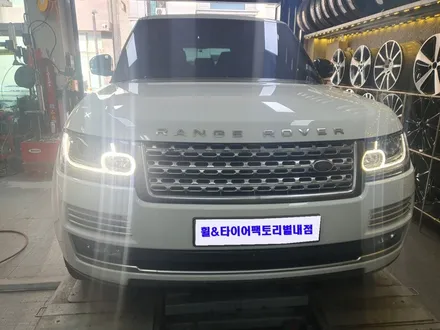 [남양주휠복원][휠도색]랜드로버 레인지로버 보그 21인치 순정휠 블랙유광 휠복원&휠도색 / 남양주시 별내동