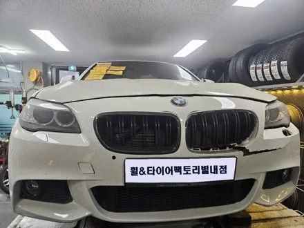[남양주휠복원]BMW 5시리즈 (F10) 528i 19인치휠 블랙유광 휠복원&휠도색 / 남양주시 별내동