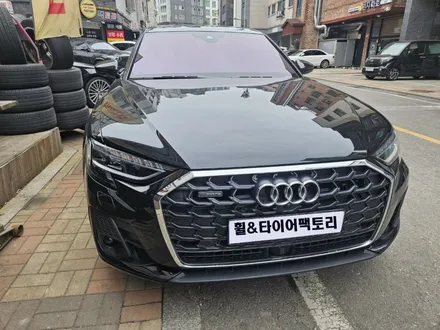 [남양주휠복원]아우디 A8 (D5) 콰트로 프리미엄 20인치 순정휠 다이아몬드컷팅 휠복원&휠도색 / 남양주시 별내동