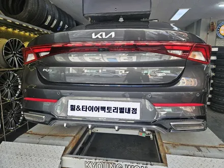 [남양주휠복원]기아 K5 (DL3) 18인치 순정휠 블랙유광 휠복원&휠도색 / 남양주시 별내동