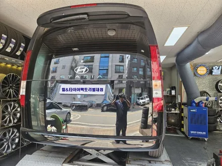 [남양주휠복원][휠도색휠복원]현대 스타리아 17인치 순정휠 블랙유광 휠복원&휠도색 / 남양주시 별내동