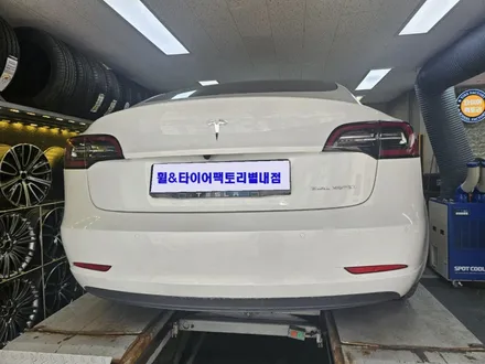 [남양주휠복원] 테슬라 모델3  퍼포먼스 19인치 순정휠 무광블랙 휠복원&휠도색 / 남양주시 별내동