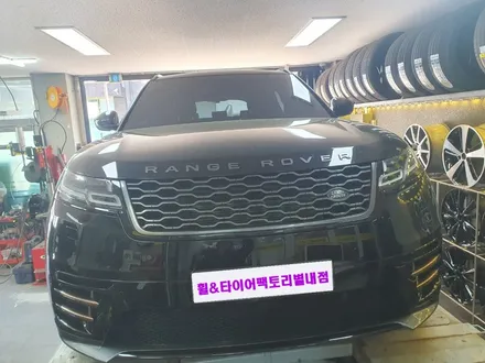 [남양주휠복원] 랜드로버 레인지로버 벨라 20인치 순정휠 무광블랙 휠복원&휠도색 / 남양주시 별내동