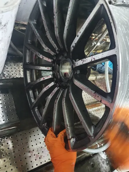 [남양주휠복원]벤츠GT43 AMG 20인치 다이아몬드휠 컷팅 작업 / 남양주시 별내동