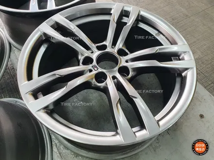[남양주휠도색]BMW 3시리즈 (F30) 320d 18인치 고스트크롬 휠복원&휠도색 + 타이어교체 ( 225-45-18 한국 키너지EX 두본 ) / 남양주시 별내동