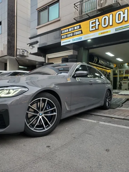 [남양주휠복원]BMW 5시리즈 (G03) 520i 18인치 다이아몬드컷팅 휠복원&휠도색 / 남양주시 별내동