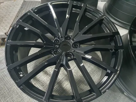 [남양주휠도색][BMW휠도색] BMW X6 (F16) M50d 22인치 블랙유광 휠복원&휠도색 / 남양주시 별내동