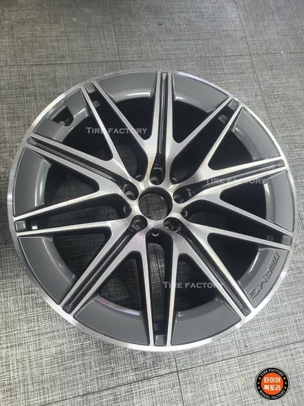 [남양주휠복원]벤츠 GT43AMG 21인치 순정휠 다이아몬드컷팅 휠복원&휠도색 / 남양주시 별내동