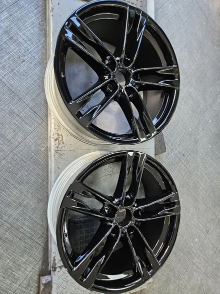 [남양주휠복원] BMW 6시리즈(F12) 640d 20인치 순정휠 블랙유광 휠복원&휠도색 / 남양주시 별내동