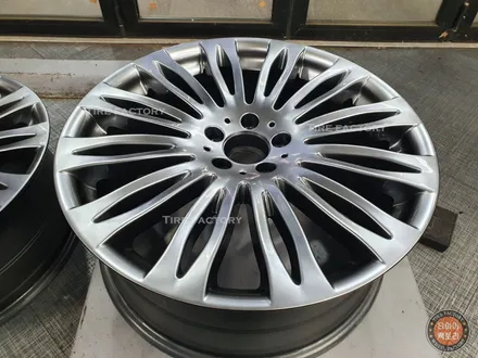 [벤츠휠도색] [남양주휠도색]벤츠 S클래스(w222) S560l 20인치 하이퍼실버 휠복원&휠도색 / 남양주시 별내동