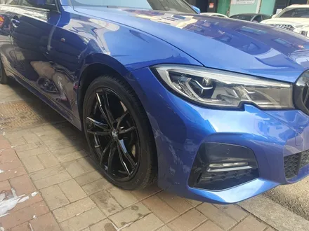[남양주휠복원][별내휠도색]BMW 3시리즈 (G20) 330i 19인치 순정휠 블랙유광 휠복원&휠도색 / 남양주시 별내동