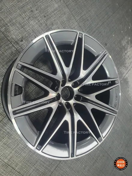 [남양주휠복원]벤츠 GT43AMG 21인치 순정휠 다이아몬드컷팅 휠복원&휠도색 / 남양주시 별내동