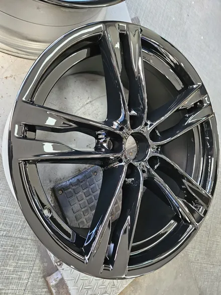 [남양주휠복원] BMW 6시리즈(F12) 640d 20인치 순정휠 블랙유광 휠복원&휠도색 / 남양주시 별내동