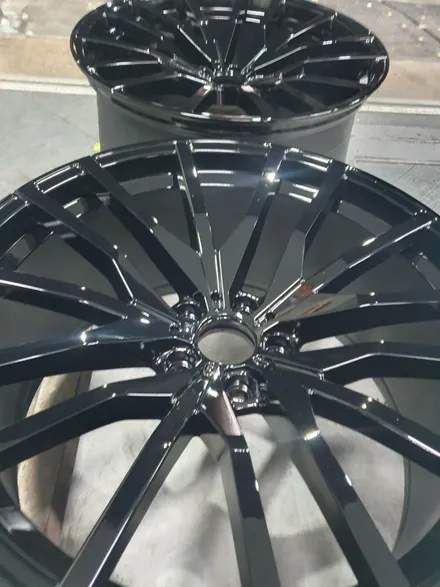 [남양주휠도색][BMW휠도색] BMW X6 (F16) M50d 22인치 블랙유광 휠복원&휠도색 / 남양주시 별내동