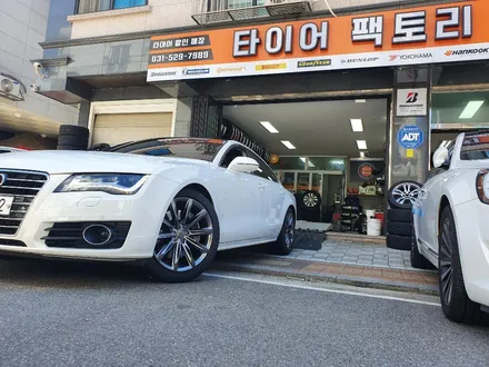 아우디A7 순정 19인치  고스트크롬도색 작업 / 남양주시 별내동