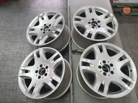 [벤츠휠도색][남양주휠도색]벤츠 E클래스 E350 (w211) 17인치 메탈릭실버  휠복원&휠도색 / 남양주시 별내동