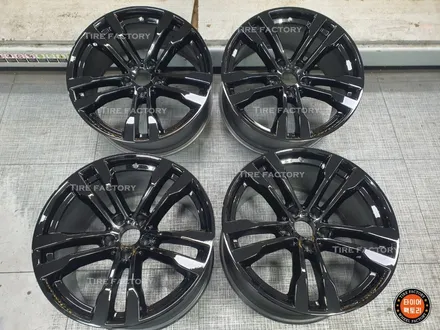 [남양주휠복원][캘리퍼도색] BMW X6 (F16) x6 M50d 20인치 순정휠 블랙유광 휠복원&휠도색 + 캘리퍼도색 레드도장 / 남양주시 별내동