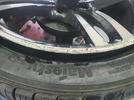 [남양주휠도색] BMW M4 19인치 고스트크롬 도장작업+타이어교체 작업 / 남양주시 별내동