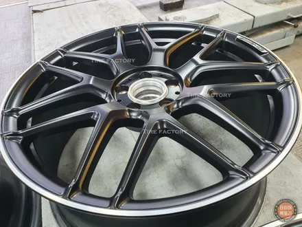 [남양주휠도색]벤츠 S63 쿠페 AMG 20인치 매트블랙+타임어택라인 휠복원&휠도색 / 남양주시 별내동
