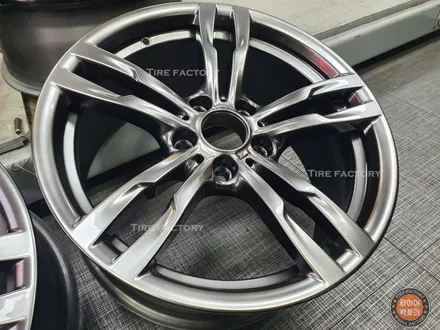 [남양주휠도색]BMW 3시리즈 ( F30 ) 320d 18인치 고스트크롬 휠복원&휠도색 + 캘리퍼도색 레드도장 + 타이어교체 / 남양주시 별내동