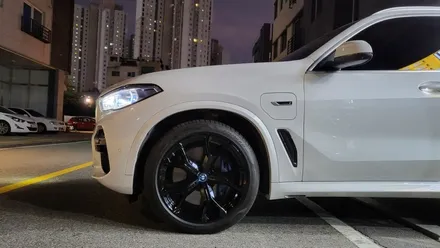 [남양주휠도색]BMW X5 (G05) X5 45e M스포츠 21인치 순정휠 블랙유광 휠복원&휠도색 / 남양주시 별내동