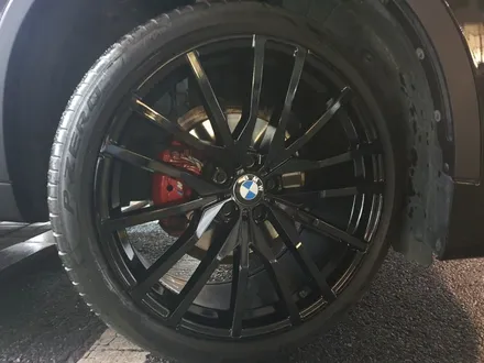 [남양주휠도색][BMW휠도색] BMW X6 (F16) M50d 22인치 블랙유광 휠복원&휠도색 / 남양주시 별내동