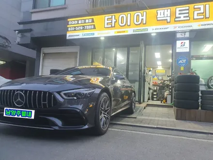 [남양주휠복원]벤츠 GT43AMG 21인치 순정휠 다이아몬드컷팅 휠복원&휠도색 / 남양주시 별내동