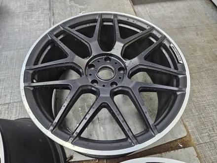 [남양주휠복원] 벤츠 G-클래스 (w463b) G바겐 AMG G63 22인치 순정휠 림컷팅 무광블랙 휠복원&휠도색 + 타이어교체 (275-40-22 피렐리 스콜피온제로 올시즌) / 남양주시 별내동
