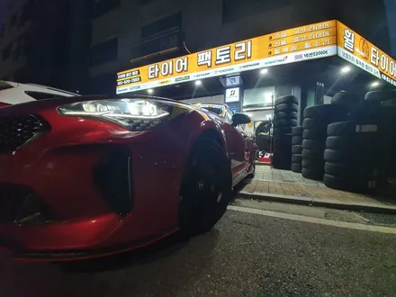 [남양주휠도색] 스팅어19인치 블랙무광도장작업 / 남양주시 별내동
