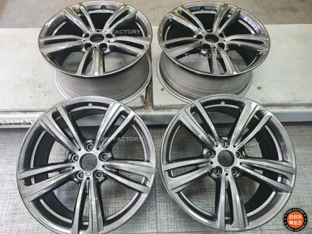 [남양주휠도색][bmw휠도색]BMW 4시리즈 (F32) 428i 19인치 고스트크롬 휠복원&휠도색 / 남양주시 별내동
