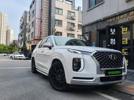 [남양주휠도색] 현대 팰리세이드 익스클루시브 20인치 순정휠 블랙유광 휠복원&휠도색 / 남양주시 별내동