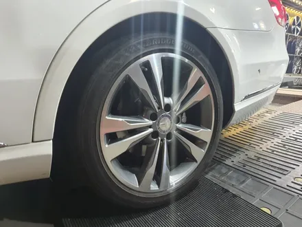 [남양주휠복원]벤츠 E클래스(w212) E300 18인치순정휠 다이아몬드컷팅 휠복원&휠도색 / 남양주시 별내동