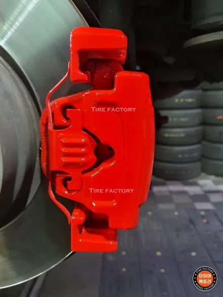[남양주휠복원][캘리퍼도색] BMW X6 (F16) x6 M50d 20인치 순정휠 블랙유광 휠복원&휠도색 + 캘리퍼도색 레드도장 / 남양주시 별내동