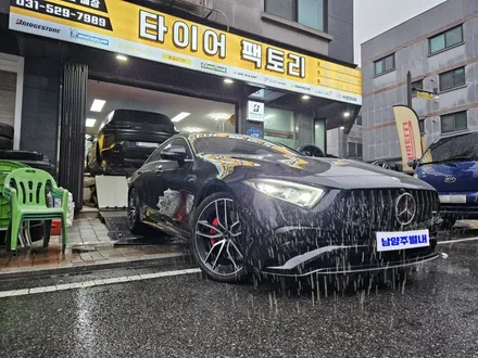 [벤츠캘리퍼도색] 벤츠CLS클래스 (C257) CLS53 AMG 캘리퍼도색 레드도장 / 남양주시 별내동