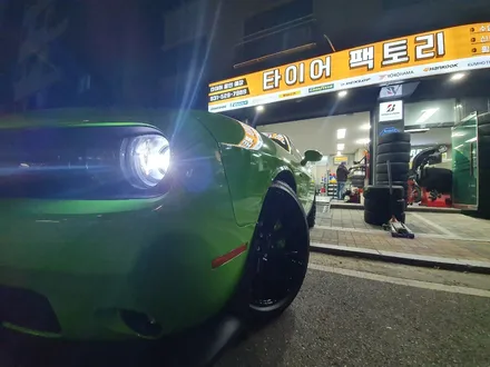[남양주휠도색]닷지 챌린저 20인치 블랙유광휠복원 / 남양주시 별내동